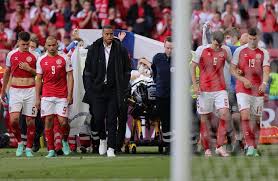 The the danish football union later said he was awake in hospital. Sfahtmh4ik Ymm
