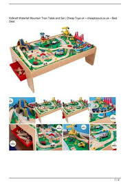 With a wide, generous play table. Calameo Kidkraft Waterfall Mountain Train Table And Set On Sale