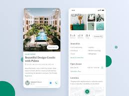 Real Estate Ios App Property Listing Mobile App Design Real Estate Web Design App Design