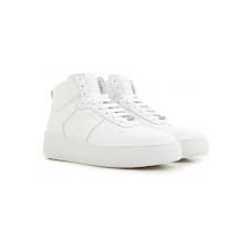 Shop online with secure payments. Maison Margiela Men S High Top Sneakers In White Leather 7store