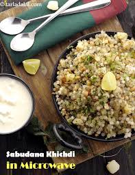 Sabudana Khichdi In Microwave Recipe Sabudana Khichdi Microwave Recipes Dinner Whole Food Recipes