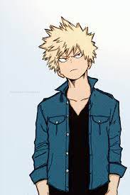 Here you have it in an equally badass fan art. Bakugou Katsuki Casual Wear Manga Cap By Heroacacaps My Hero Hero My Hero Academia
