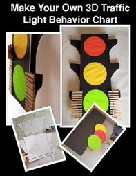 traffic light behavior chart worksheets teaching resources