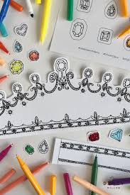 Birthday Activities For Kids Paper Tiara Darcy Miller Designs In 2020 Party Activities Kids Diy Birthday Crown Birthday Party Activities
