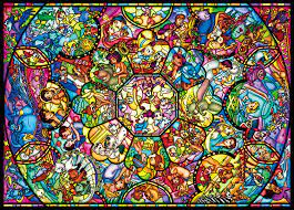 Maybe you would like to learn more about one of these? Amazon Com Tenyo Disney All Characters Stained Glass Jigsaw Puzzle 2000 Piece Toys Games