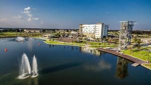Lake Walk Town Center College Station Lake Canal