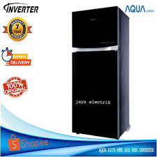 Sehingga menjadi paduan yang sempurna untuk membuat tampilan dapur anda semakin. Kulkas 2 Pintu Aqua D275 Wbk Inverter Asi Box Tanpa Bunga Es Low Watt Garansi Resmi 12 Th Shopee Indonesia