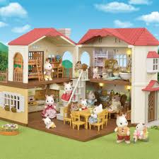 The calico critters supermarket set has over 100 items, providing endless hours of entertainment. Calico Critters Roof Country Home Dollhouse Reviews Wayfair