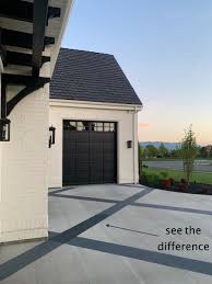 How to paint concrete driveway. Adding Curb Appeal With A Painted Driveway Remington Avenue