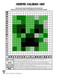 Minecraft Pixel Art Grid Coloring Pages Woo Jr Kids Activities Pixel Art Grid Minecraft Pixel Art Pixel Art