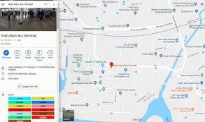 Open street map | google maps. Shah Alam Bus Terminal A Quick Guide Economy Traveller