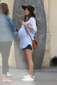 Troian bellisario (daughter of donald) is 32 years old (birthdate october 28, 1985). Troian Bellisario From Pretty Little Liars Shows Off Baby Bump In La Daily Mail Online