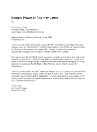This is to confirm that. 27 Professional Power Of Attorney Letters Examples