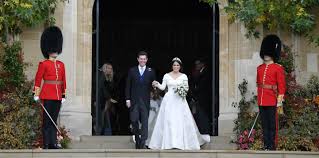 Eugenie and jack have revealed their baby's name the proud parents have chosen the first name august for their son, which means great in latin. Princess Eugenie And Jack Brooksbank S Wedding Outfits To Be Displayed In Windsor Castle Exhibition The Royal Family