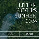 Volunteer Opportunity: Litter Pick Up at Lake...