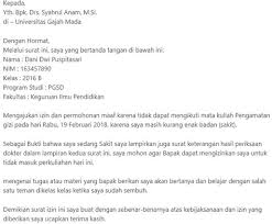 Surat cuti sakit biasanya harus dilengkapi dengan surat keterangan dari dokter atau rumah sakit yang menjelaskan tentang kondisi karyawan tersebut. Download Contoh Surat Rasmi Cuti Sakit Kolej Kumpulan Contoh