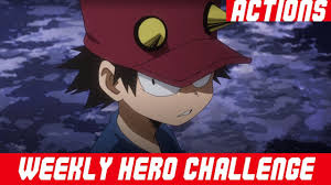 This is a smart shounen. My Hero Academia Kota Weekly Hero Challenge Youtube
