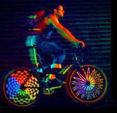 Hokey Spokes Brilliant Bicycle Safety Lights Bike Decorations Bicycle Lights Bicycle