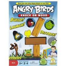 My Boys Love Playing With Their Angry Birds Set And I Love That They Re Not Stuck In Front Of The Computer Or Begging Angry Birds Angry Birds Party Wood Games