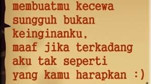 Nah, kalau sudah dimaafkan, jangalah untuk mengulanginya kembali. Gambar Kata Maaf Untuk Pacar Cikimm Com
