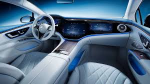 The single motor of the eqs 450+ has an output of 329bhp. Enthullt Das Interieur Des Mercedes Eqs 2022
