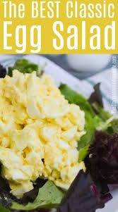 Super Easy Classic Egg Salad Eggsalad Lunchrecipe Healthy Egg Salad Recipe Easy Best Egg Salad Recipe Classic Egg Salad Recipe
