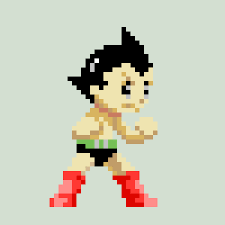Pixel Astro Boy Astro Boy Astro Pixel Art
