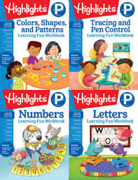 What resources do you use to help your little ones learn the names and types of shapes? Highlights Preschool Learning Workbook Pack By Highlights Learning 9781644721094 Penguinrandomhouse Com Books