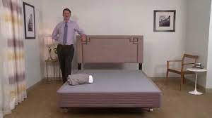 A box spring is filled with metal coils (hence the name), and its sides are covered with fabric. Installing The Box Spring Cover Youtube