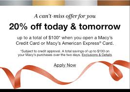 American express is a federally registered service mark of american express and is used by department stores national bank pursuant to a license. Macy S A Macy S Card Means The Best Perks An Offer For You Milled