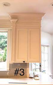One popular way to deal with wall cabinet open soffits is to install crown molding along the tops of the cabinets. Fixing Sloped Ceiling Crown Molding Disaster
