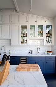 Ryan S Stunning San Francisco Remodel Blue Gray Kitchen Cabinets Kitchen Trends Home Kitchens