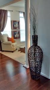 Large Wicker Floor Vase Makehomeyours Floor Vase Decor Tall Vase Decor Big Floor Vases