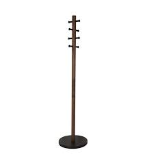 Porte Manteau Sur Pied En Bois 8 Crochets Umbra Noir Bhv Marais Porte Manteaux Manteau Bois