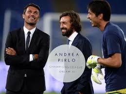 Kampiun italia & spanyol tersingkir di eropa. Andrea Pirlo S Champions League Dream Team Juvefc Com