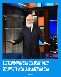 David Letterman has not commented on CBS' decision to cancel Stephen  Colbert's show—but his YouTube channel offers a hint at his true feelings.  Read more here: https://trib.al/li3uRMY