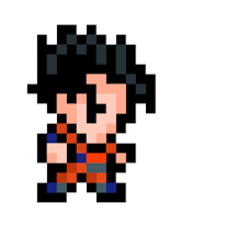 The first version of the game was made in 1999. Pixilart Dragon Ball Z Devolution Gohan By Megagreninjaps4