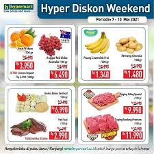 June 10, 2021 12:06 pm. Cek Promo Jsm Hypermart 7 10 Mei 2021 Hyper Diskon Weekend
