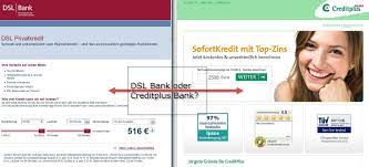 Truist wealth is a marketing name used by truist financial corporation. Kreditvergleich Creditplus Sofortkredit Vs Dsl Bank Privatkredit