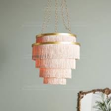 Large Fringe Chandelier Big Vintage Lighting Three Tiered Hanging Lamp Retro Suspension Chandelier Grey Black Loft Nordic Light Chandeliers Aliexpress