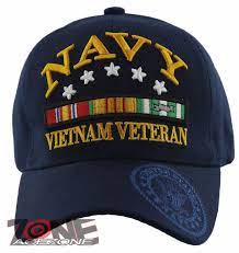 New Us Navy Vietnam Veteran Shadow Cap Hat Navy Navy Camo Vietnam Veterans Hats