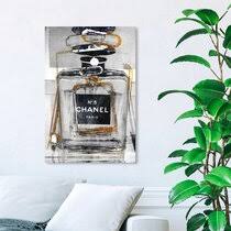 Chanel launches 17 collector products to celebrate chanel n°5. Chanel Perfume Wall Art Wayfair