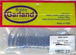 Bobby Garland 2 Baby Shad Blue Ice