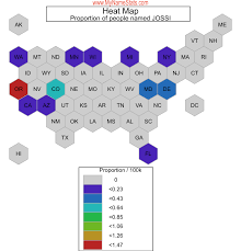 JOSSI Last Name Statistics by MyNameStats.com