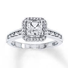 T.w.) and white sapphire (1/3 ct. Lab Created White Sapphire Ring Sterling Silver Kay