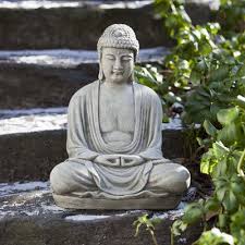 temple buddha statue stone garden statues buddha statue buddha sculpture