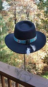 Example Of Closure For Hatband Hat Bands Beaded Hat Bands Western Hat Bands