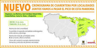 En las localidades que están en cuarentena estricta habrá restricción total de movilidad y se prohibirá el expendio de bebidas alcohólicas. Cronograma De Cuarentena Por Localidades Conoce Los Cambios Bogota Gov Co