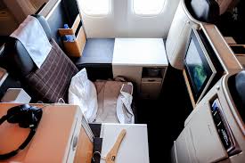 swiss air business class on the 777 300er from zurich to singapore quirrow
