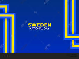 Sveriges nationaldag, även svenska flaggans dag, firas den 6 juni varje år och är sedan 2005 en helgdag i sverige. Vector Illustration Vector Photo Free Trial Bigstock